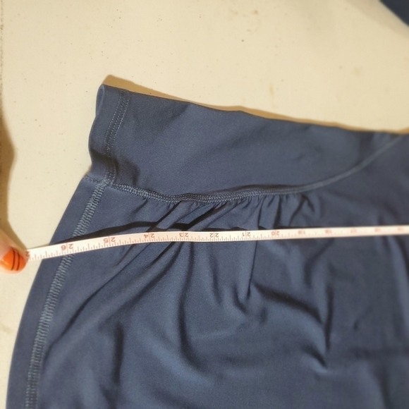 Athleta Blue Long Slv Athletic Sz. S Shirt - Picture 5 of 7
